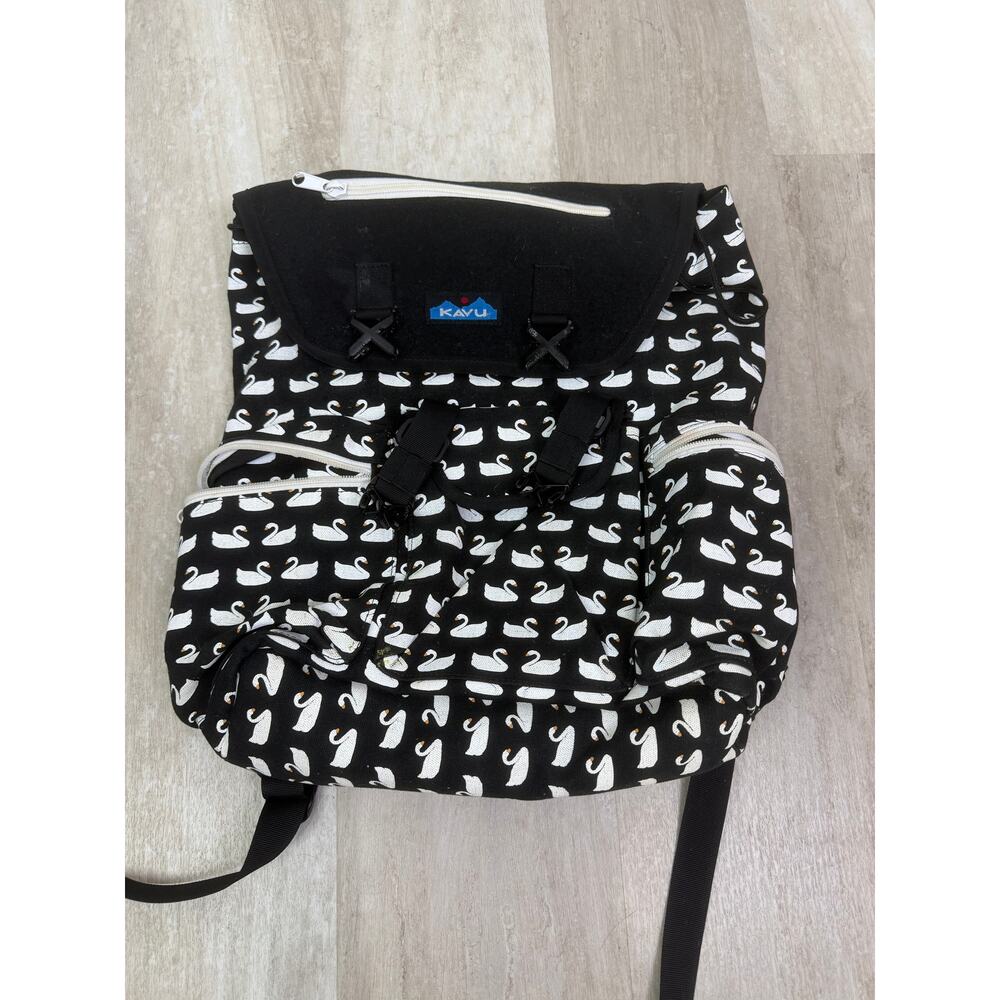 KAVU Libby Backpack in Swan Love
